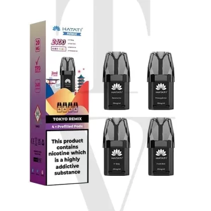 HAYATI REMIX 2400 PRE-FILLED PODS (PACK OF 4)