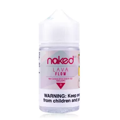 Lava Flow Naked 100 60mL - Bottle Size#60mL>0mg>3mg>6mg>12mg