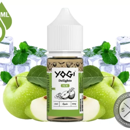 Green Apple Ice by YOGI Delights Salt 30ml - Vape Product, Vape Product