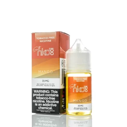 Nkd 100 TFN Salt E-Liquid – Mango Naked Vape Juice – 60ml
