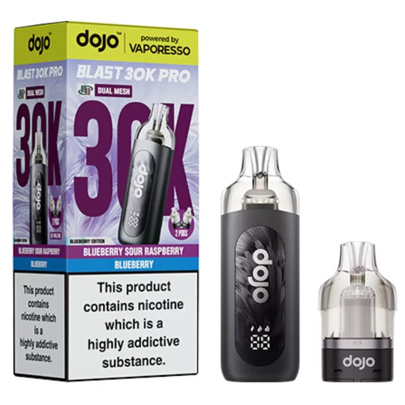 Dojo Blast 30K Pro Prefilled Vape Kit by Vaporesso - Blue Razz Lemonade