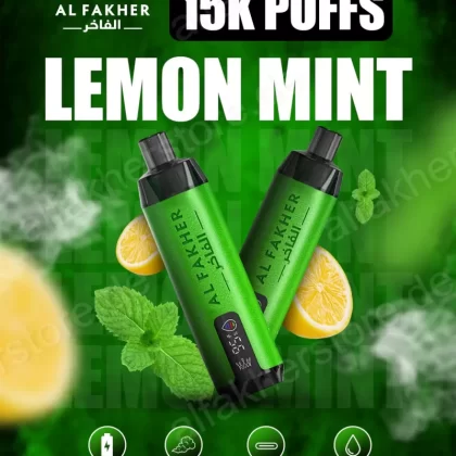 Al Fakher Vape 15000 Lemon Mint