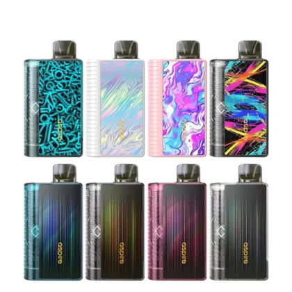Aspire Gotek Nano Pod Vape Kit - Black Graffiti, Green Letters; Pod Kit