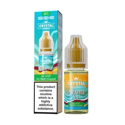 Pineapple Ice SKE Crystal Vape Liquid – Refreshing Tropical Blend, 10mg & 20mg
