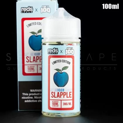 7Daze Reds x Keep it 100 – Slapple Iced Eliquid 100ml