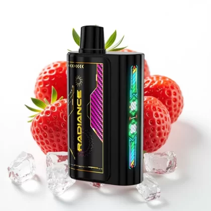 JNR Radiance 31000 Puffs Vape Desechable FRESA HELADA 28ml 950mAh - Fumotvapemexico