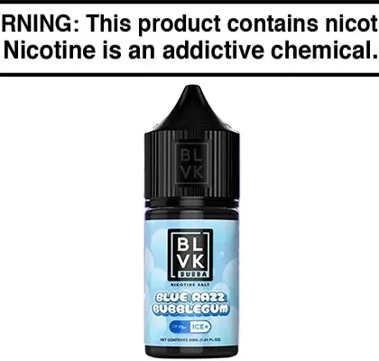BLUE RAZZ BUBBLEGUM BY BLVK BUBBA SALT 30ML - Vapejuice