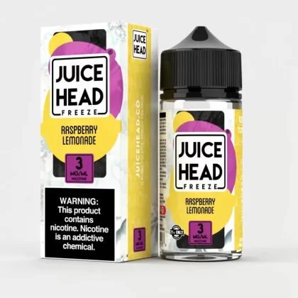 Juice Head Freeze Raspberry Lemonade 100mL Vape Juice - Uwinvapeaustralia