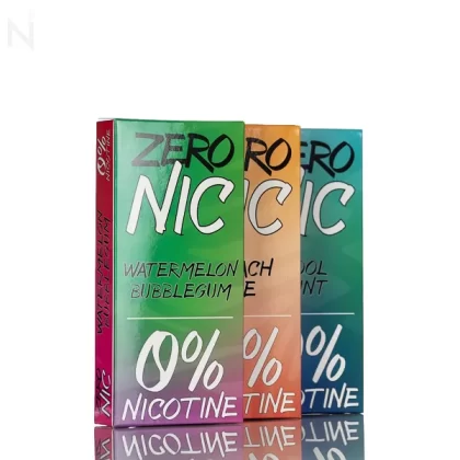 Zero Nic 6K 6000 Puffs Disposable Vape - 12mL - Banana Berry Ice