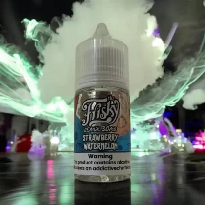 FRISKY REMIX STRAWBERRY WATERMELON SUPER ICED SALT VAPE ELIQUID - Elegantvapestore