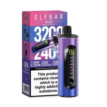 Elf Bar 4-in-1 Prefilled Pod Kit - Yellow Edition