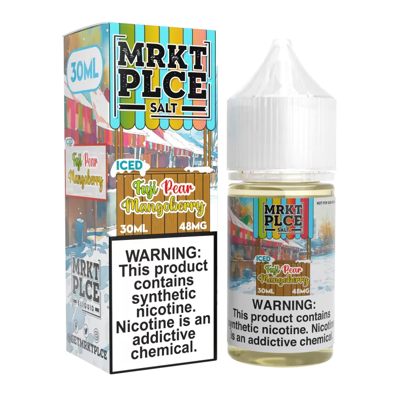 MRKTPLCE SALT - ICED Fuji Pear Mangoberry - 30ML E-Liquid - 24MG