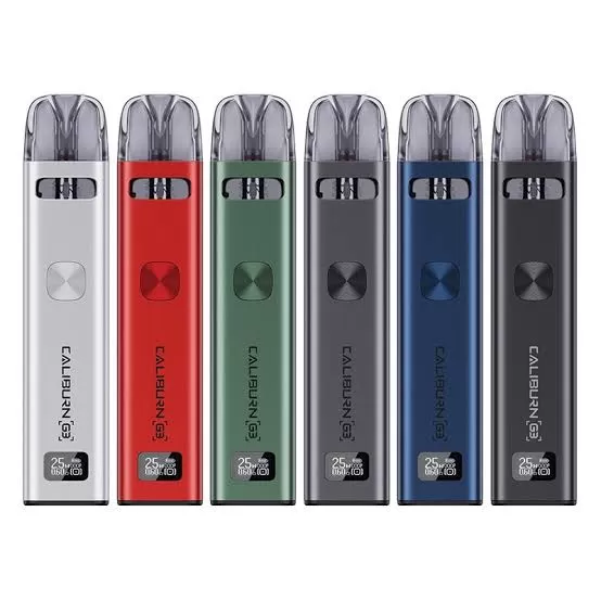 Uwell Caliburn G3 Pod Kit 25W (900 mAh) - Black, Blue - Image 2
