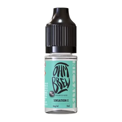 Sensation X By Ohm Brew Balanced Blends 10ml Salt - Nicotine Strength#18mg (Salt)>6mg (Salt)>12mg (Salt)>3mg (Salt) (49E746)