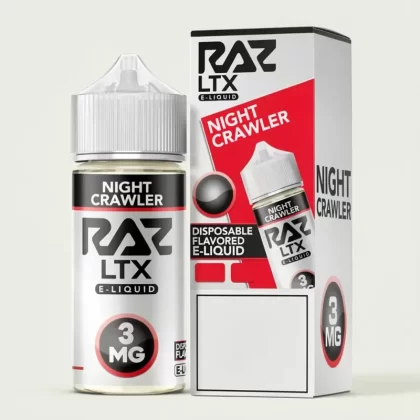Night Crawler – Pod Juice x RAZ LTX – 100mL Freebase Vape - Vape Product; Vape Product, Vape Product