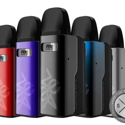 Uwell Caliburn GZ2 Pod System - Black, Blue & Black