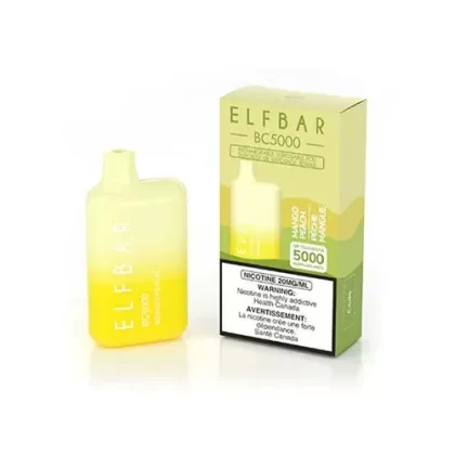 ELF BAR BC5000 Disposable Vape – Mango Peach - Flavour#Mango Peach
