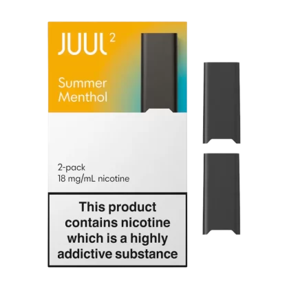 JUUL2 Summer Menthol (Pack of 2) - 18mg - Vape Product