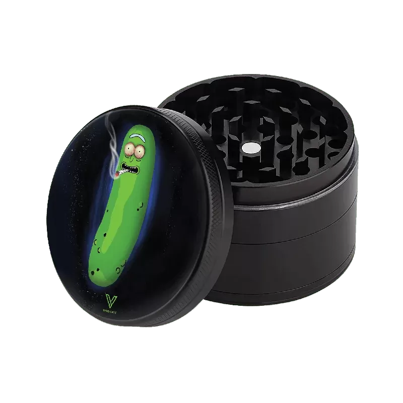 Pickle Rick 4-Piece CleanCut Grinder (Nonstick)