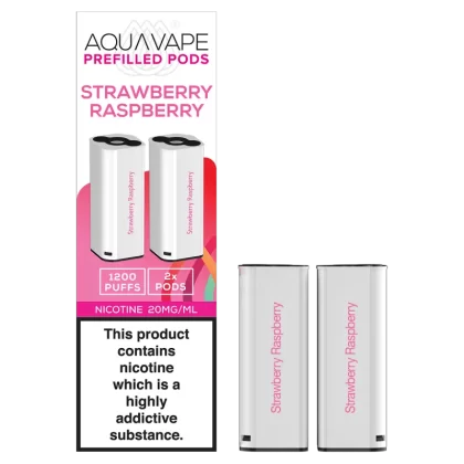 Strawberry Raspberry Aquavape 2in1 Pods - Vapeshop Co
