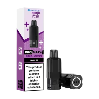 Grape GB Hayati Pro Max+ Refill Pack - Ecigwizard
