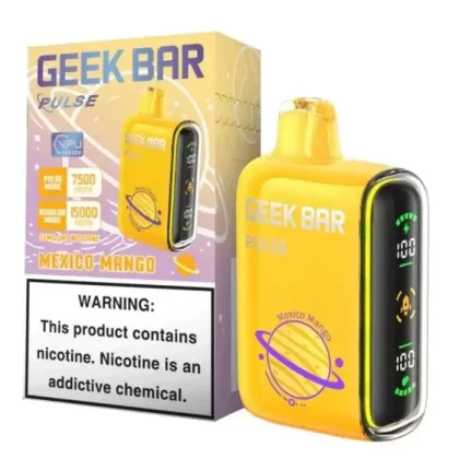Mexican Mango Geek Bar Flavor - Pack Count#Single Pack~Flavor#Mexico Mango~Nicotine#50MG