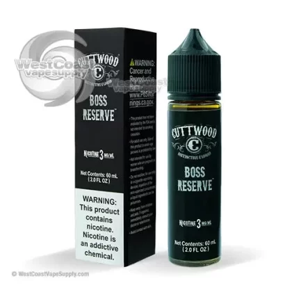 Boss Reserve by Cuttwood 60ml - Vape Product, Vape Product (1CE1BF)