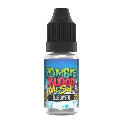 Zombie Blood Blue Crystal Nic Salt Vape Juice - 10 Pack - Strength 20mg
