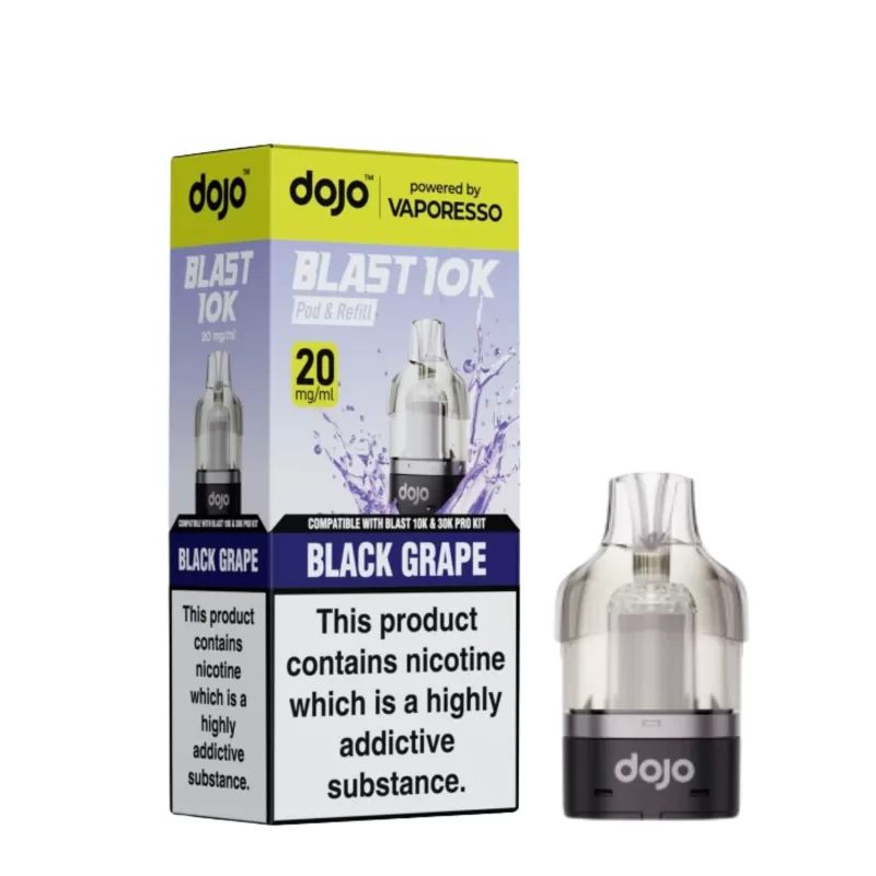 Box Of 5 – 20mg Vaporesso Dojo Blast 10k/Dojo Blast 30k Refill Pack - Vape Co - Image 2