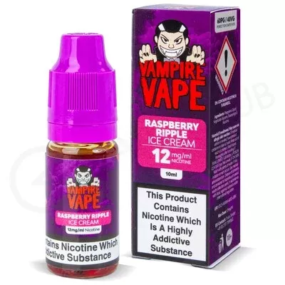 Raspberry Ripple Ice Cream E-Liquid by Vampire Vape