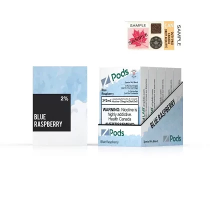 Z Pods Blueraspberry Peach 2% Special Nic Blend
