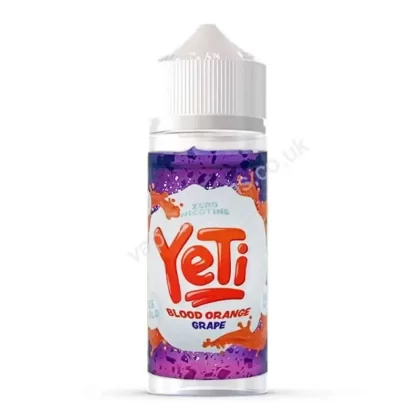 YeTi Blood Orange Grape E-Liquid Shortfill - Vapestreams Co