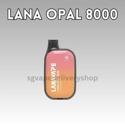 Lana Opal 8000 Puffs - Strawberry Watermelon - Sgvapedeliveryshopsecure