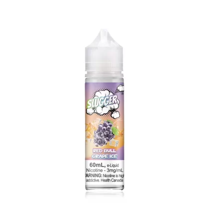 Slugger E-Liquid – Red Bull Grape Ice 60ml (3 mg) - Vapebar Pk