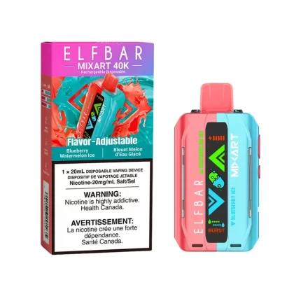 ELF BAR MIXART 40K – BLUEBERRY WATERMELON ICE