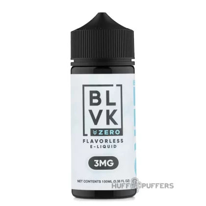 BLVK Below Zero – Flavorless 100mL - Vape Product, Vape Product