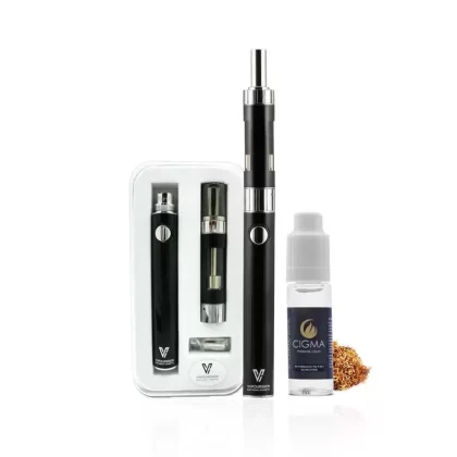 Vapoursson Magnet Electronic Cigarette Micro USB Charging Power LED Indicator Dual Coil Pro Tank Magnetic Cap+ CIGMA 2 X 10ml E Liquid + CIGMA 2 X 10ml E Liquid