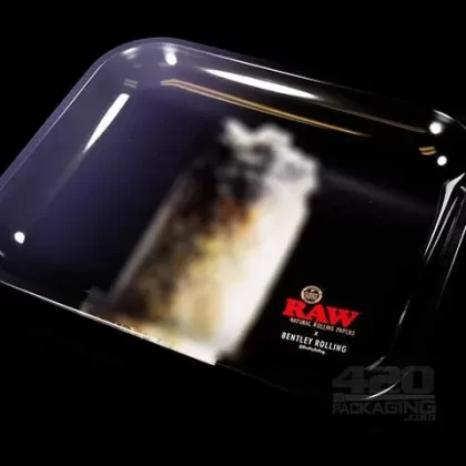 RAW X Bentley Rolling Design Large Metal Rolling Tray 1/Box