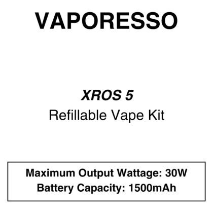 Vaporesso – XROS 4 Mini – Starter Kit - Vape Product, Vape Product