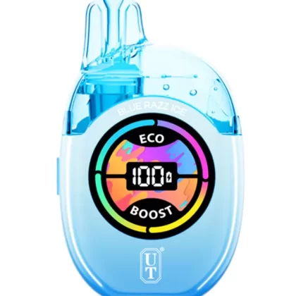 Blue Razz Ice Flum Ut 50k (Clear Tank)