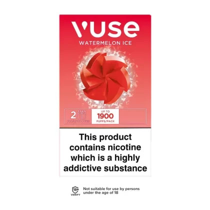 Vuse Pro Watermelon Ice Pods (2 Pack) - Strength#12mg>18mg (16AEBB)