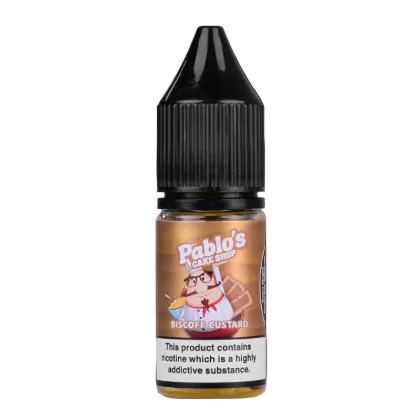 Caramel Biscuit Custard By Pablos Cake Shop Salt 10ml