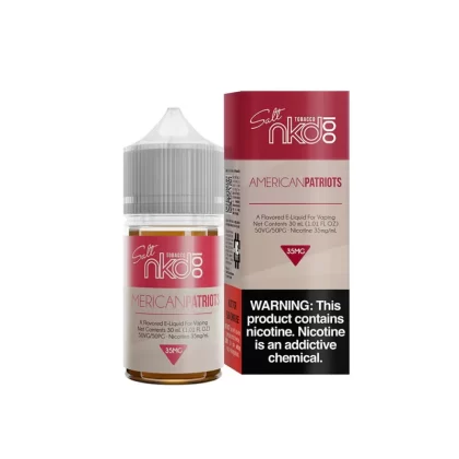NKD 100 Salt - American Patriots - 30ML E-Liquid - 35MG