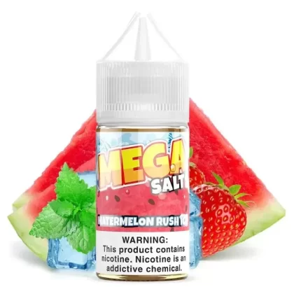 Watermelon Rush Ice Nicotine Salt by Mega E-Liquids - Size#30ml~Nicotine#30MG>50MG
