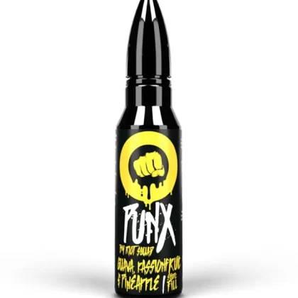 Riot Squad PUNX Guava Passion Fruit Pineapple E-Liquid 60ml - 3mg (1 x Nic Shot)