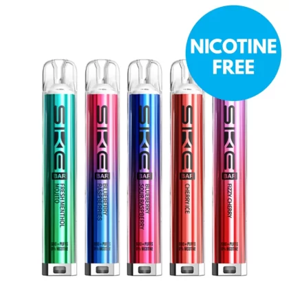 SKE Crystal Bar 600 0mg (0%) Prefilled Vape Kit – Nicotine Free - Vape Co