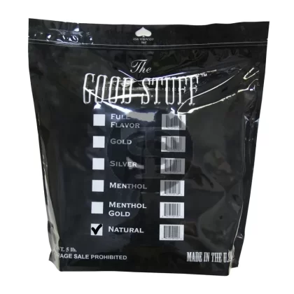 Good Stuff Natural Pipe Tobacco 5 Lb. Bag