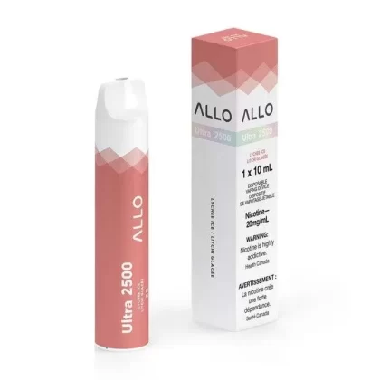 Allo Ultra 2500 Lychee Ice Disposable