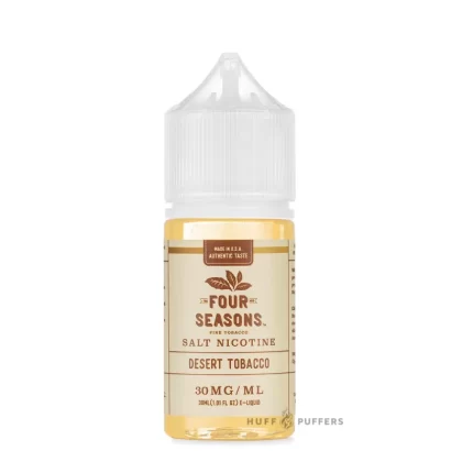 Four Seasons Salt – Desert Tobacco 30mL - Vape Product, Vape Product