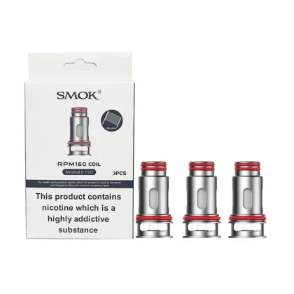 Smok RPM160 Coils (3 Pack) - Resistance#0.15 Ohm (026139)
